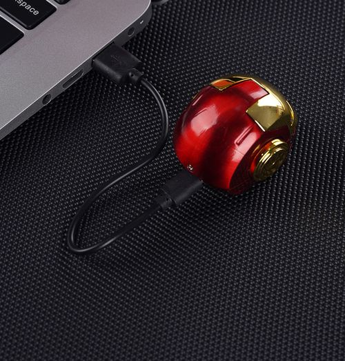 Iron Man Windproof Rechargeable Lighter