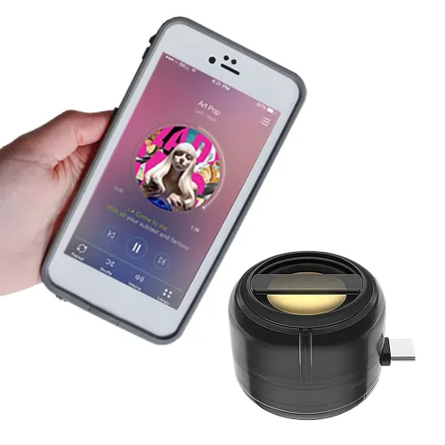 Portable Mini  Loudspeaker Plug-and-play  Mobile Phone Speaker Cellphone Sound Amplifier Subwoofer Sound Box
