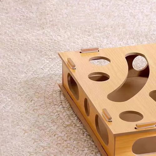 🎁😻✨Cat Scratch Puzzle Enrichment Box: Nail File Stress Free Alternative to Clippers and Grinders