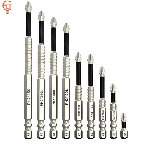 9PCS High Magnetic Screwdriver Drill Bit Set Strong Magnetic Durability Screwdriver Drill Bit Set Universal Anti-Slip Magnetic