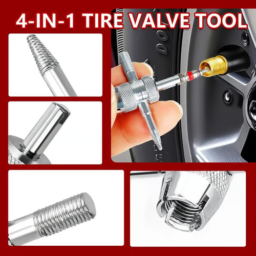 14-Piece Set Quick Change Tire Valve Tool Kit