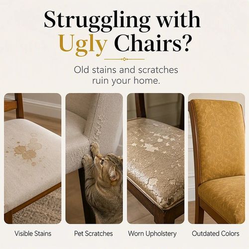 Washable Stretch Chair Cover – Snug fit, durable & easy‑clean