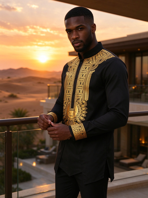 Hot-selling premium men's two-piece set