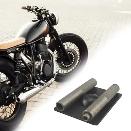 Motorcycle top mounted valve spring disassembly tool