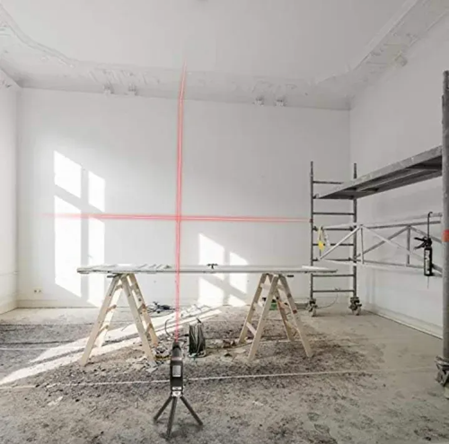 4 in 1 Fixit Laser Level Pro 3 4in1 Multi-Purpose Measuring Tool With 8 Feet Tape