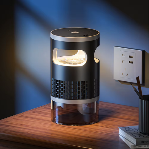 Outdoor Rechargeable Mosquito Killer Lamp with LED Night Light Electric Fly Traps for Outside Patio Backyard Garden