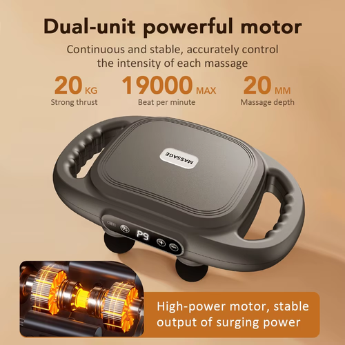 6-Head High-Frequency Vibration Body Massage Fascia Gun