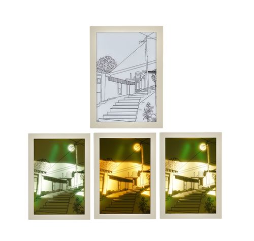 Sunset Mood Photo Frame Lamp