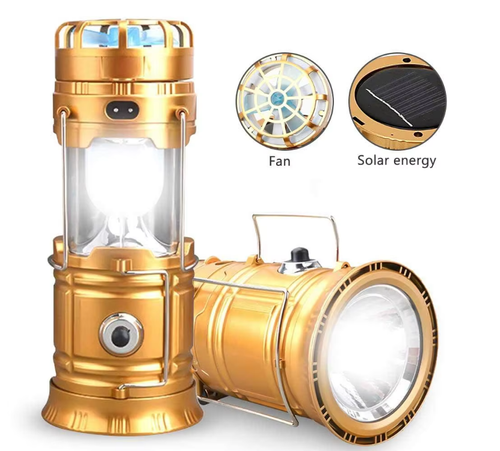Outdoor Camping Lamp Power Bank LED USB Solar Led Torch Mobile Telescopic Portable Led Camping Lantern With Ceiling Fan