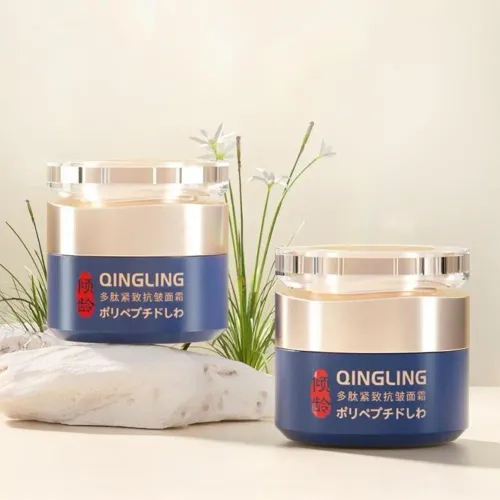 Anti Wrinkle Face Cream Polypeptide Firms Skin Texture & Lightens Fine Lines Rejuvenating Repair For Morning Night