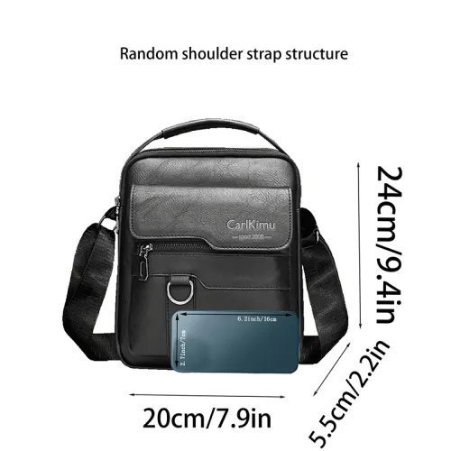 2025 new single shoulder crossbody bag with multiple compartments and handles, adjustable shoulder straps, suitable for travel and outdoor activities