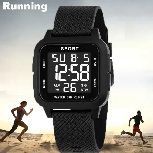 2026 New Waterproof Luminous Digital Sports Watch