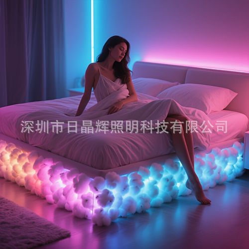 Thundercloud LED light decoration with USB power supply