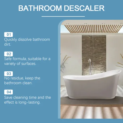 D8KF Bathroom Descaler Foam Cleaner, Upgrade Powerful Bathroom Descaler Foam Cleaner All Purpose Rinse Cleaning Foams for