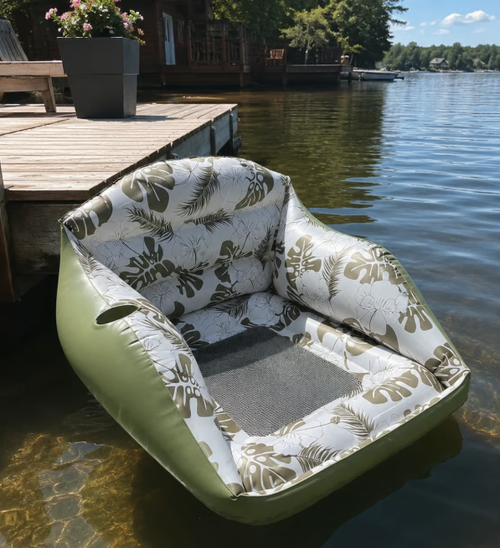 3-in-1 Inflatable Pool Lounge Chair