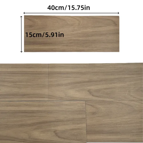 10pcs 40x15cm PVC floor stickers, textured PVC floor stickers, detachable and easy to install floor stickers