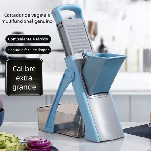 Cortador de legumes multifuncional é indispensável na cozinha