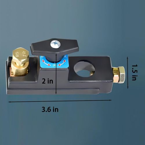Top Post Battery Disconnect Switch 12v Heavy Duty, Battery Cut Off Switch 12v 24v, Battery Power Cut Master Switch Disconnect Lsolator, Battery Kill Switch for Car Marine Boat RV ATV
