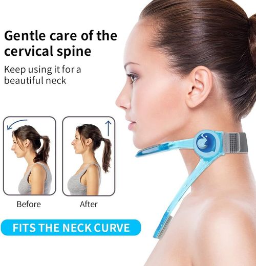 Adjustable Neck Support Brace  Ergonomically Designed for Neck Traction, Pressure Relief, and Posture Adjustment for Pain Relief