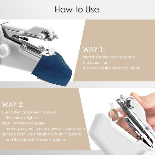 Handheld Sewing Machine, Portable Electric Sewing Machine