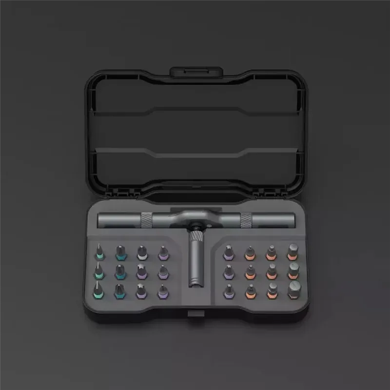 24 in 1 Magnetic Screwdriver Set, DIY Ratchet Mini Removable Self-Assembly Precision Screwdriver Tool Kit, Magnetic DIY Precision Tool Kit