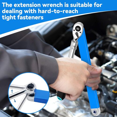 Offset extension wrench, best 38.1 cm offset extension wrench, multi-functional compact extension wrench set