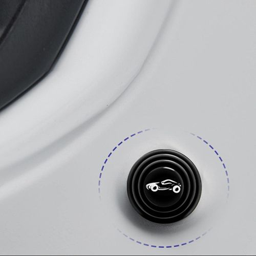 Pack of 20 Car Shock Absorber Seals Shock Absorber for Car Doors Made of Silicone Car Edge Protection Self-Adhesive Door Edge Protection Universal 27 mm Car Door Shock Absorption Car Door Protection