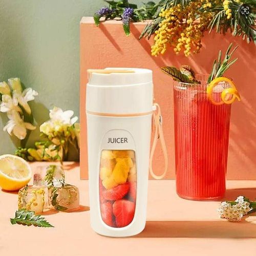 Portable Mini USB Blender Electric Power Source Car Home Hotel RV Perfect Gift in English Fruit Juicer for Household Outdoor 50