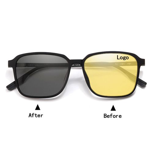 Night Vision Goggles for Driving at Night Anti-glare High Beam Glasses Men and Women Drivers Black Frame Sunglasses