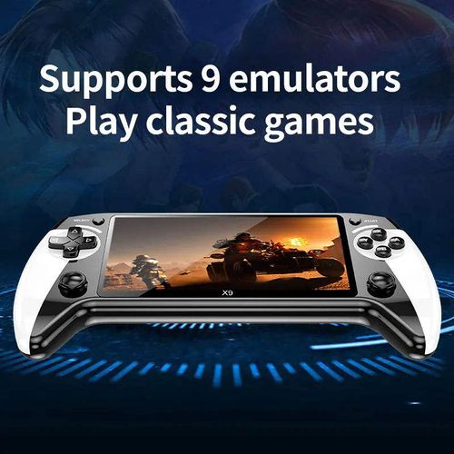 Hot Selling X9 Handheld Game Player 5.5 Inch HD Screen Portable Support Classic Retro Video Game Console for Kids Gift