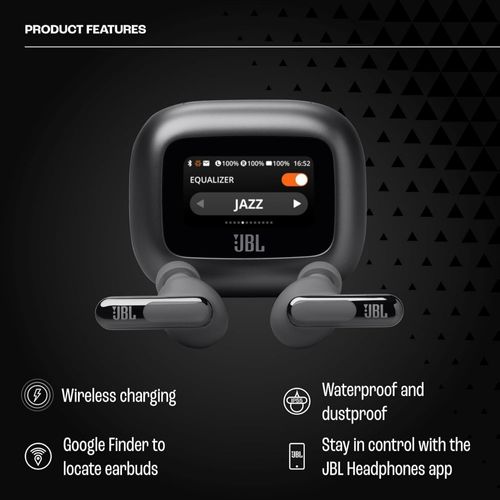 2026 Hot Sale Upgraded Live Beam3 ANC+ENC Dual Noise Cancellation Color Screen Touch Bt 5.4 Headset Customized
