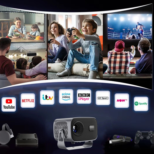 Cinema Projector Home Theater Tv Projector LCD Home Mini A10 Smart Android 11 Video Portable Projector
