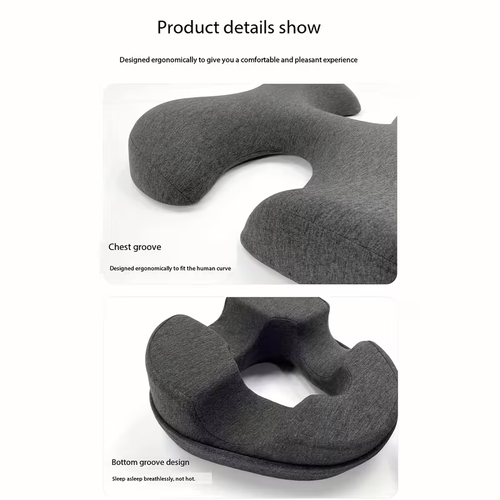 Multi Functional Beauty Massage Pillow, Facial & Body SPA-Level Support, Contoured Anti-Slip, Soft Microfiber, Classic Design, Comfortable Neck, Back, and Chest Support, Ideal for Home or Salon, All-Season, Hand Wash Only