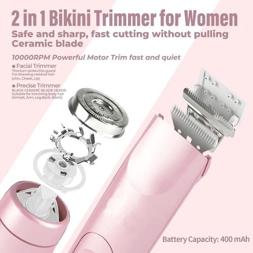 🔥HOT SALE🔥 COD！2-In-1 Women'S Electric Shaver for Eyebrows, Face, Legs, And Underarms - for Both Wet And Dry Use - Portable Bikini Trimmer - Adjustable, Rechargeable, Wireless - Stainless Steel Blades, USB Charging, Multifunctional Beauty Device. | Nairobi Inventory | Ships in 48 Hours | 7-Day No-Questions-Asked Returns and Exchanges. Cash-on-Delivery orders will be shipped from our Nairobi warehouse within 48 hours. Delivery takes 1–3 business days.