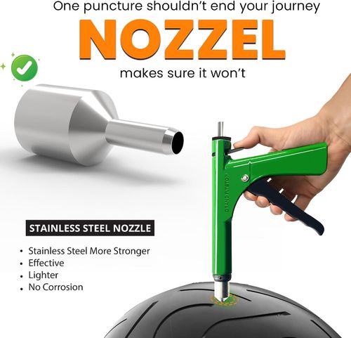🔥HOT SALE🔥 COD！ | 🚗🏍️ Portable Tubeless Tyre Repair Kit for Cars & Motorcycles | Kenya Local Stock 🇰🇪 | Great Value, Quality Assured & Free Shipping