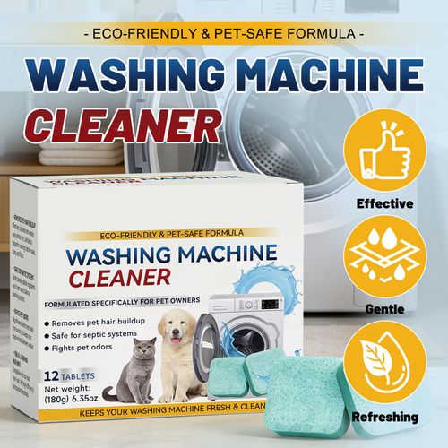 Washing Machine Cleaning Tablets — Daily Cleaner for Multiple Models: Removes Stains & Odors, Leaves a Fresh Scent