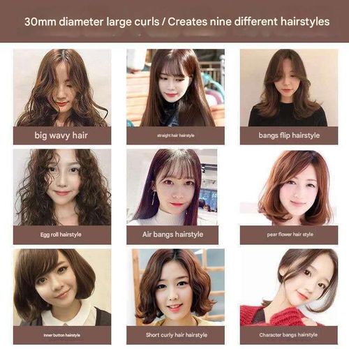 Electric curling iron, hair straightener, two-in-one curling and straightening iron, suitable for dormitories and home use, for creating waves, negative ion curls, and gentle curls without damaging hair.