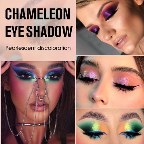 26mm Optical Chameleon Eyeshadow - Angle-Changing, Color-Changing, Glittering, Single-Color Polarized Eyeshadow