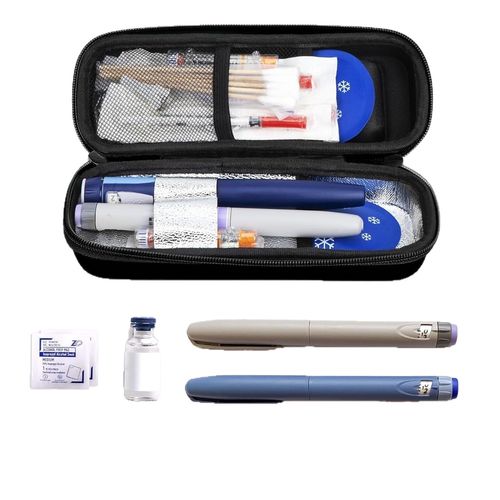 Portable insulin cooler