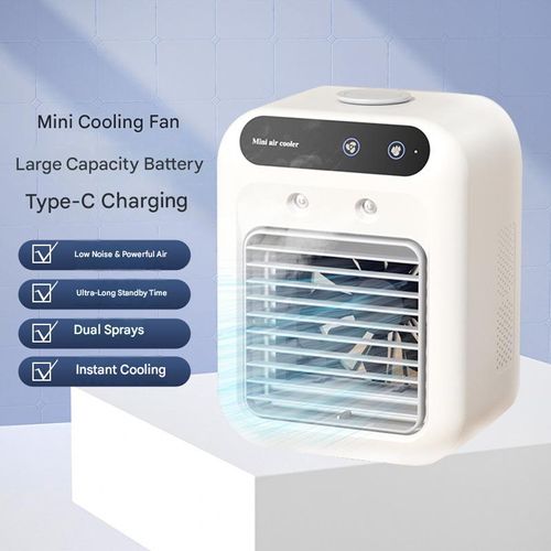 Home Air Cooler Fan | Portable Cooling Fan | Mini Humidifying Mist Air Cooler