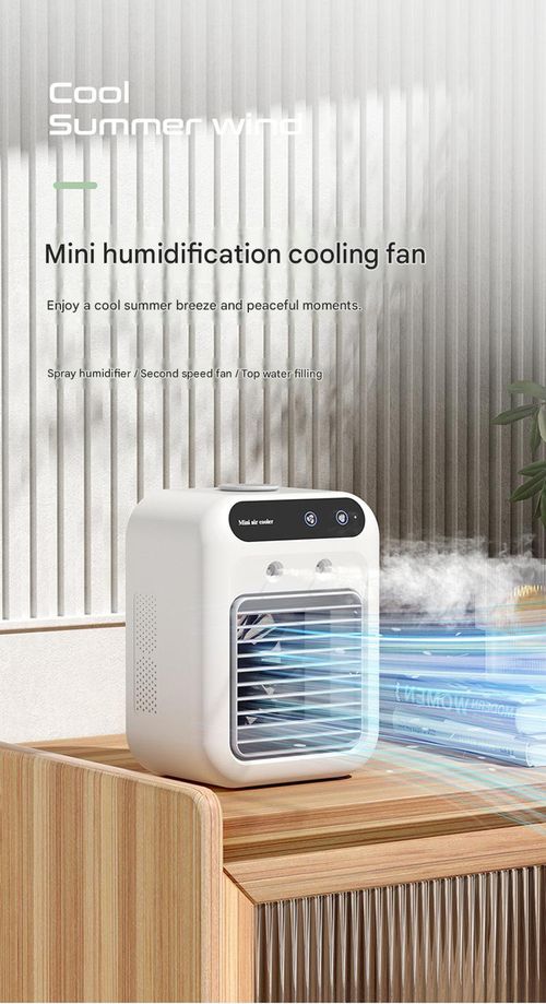 Home Air Cooler Fan | Portable Cooling Fan | Mini Humidifying Mist Air Cooler