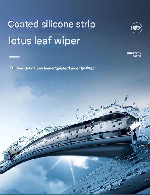 Multi-Functional 4-Strip Wiper Blade — Original-Style U-Hook Universal Wiper Refill — Frameless Car Wiper Blade