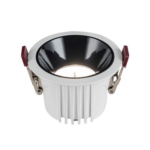 LED Recessed Downlight, 10W Ceiling Spotlights, Three Color Dimming Downlights, Anti-Glare LED Downlight, for Bedroom Living Room Kitchen Island Dining Wash Wall Lamps