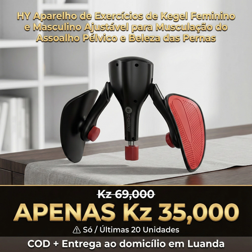 HY Aparelho de Exercícios de Kegel Feminino e Masculino Ajustável para Musculação do Assoalho Pélvico e Beleza das Pernas