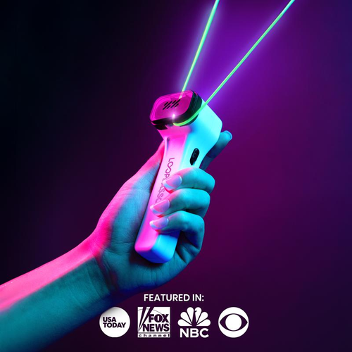 The Original Glow-In-The-Dark String Shooter Toy  Dual Built-in UV Blacklights