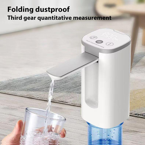 Water Dispenser Pump, Portable Smart Water Bottle Dispenser Pump, Rechargeable Electric Water Dispenser Pump, Drinking Utensils for Home, Office, Kitchen, Outdoor Drinkware
