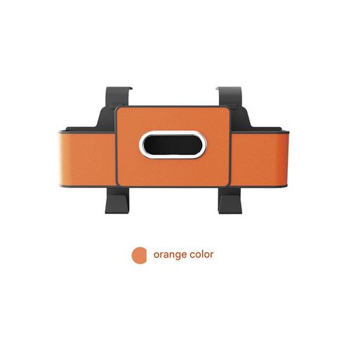 This multi-functional car storage bag combines a tissue box, cup holder, and hook, providing convenient rear seat storage in one convenient solution.