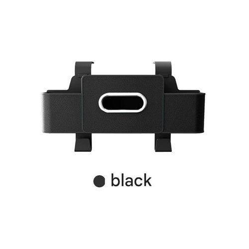 This multi-functional car storage bag combines a tissue box, cup holder, and hook, providing convenient rear seat storage in one convenient solution.