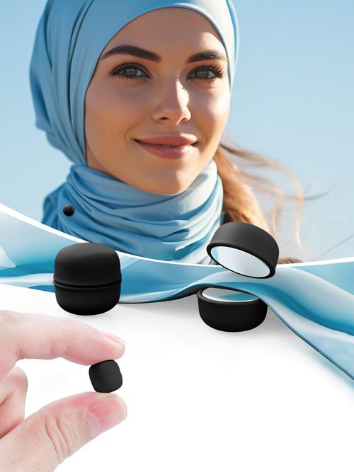 12 Pcs Hijab Magnets Strong Hijab Pins for Women, Multi-Use Pinless Magnetic Pins Headscarf Clips for Scarves Dress