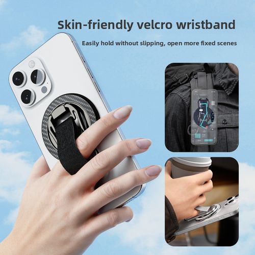 magsafe magnetic mobile phone ring unzip rotating weave